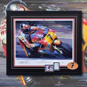 BARRY SHEENE – Original Autograph, Framed Art Print by Nicholas Watts