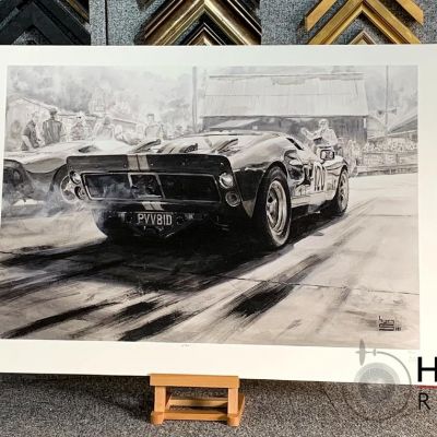 GT40 – Giclée – Keith Burns