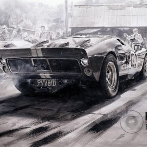 GT40 – Giclée – Keith Burns