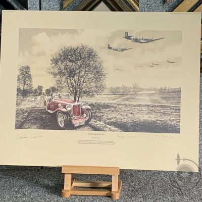 Quiet Reflection – Veteran Signed Print by Richard Taylor
