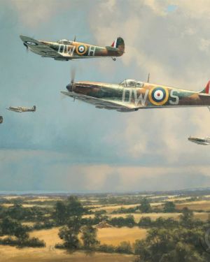 CHANNEL STORM – Veteran Signed Art Prints by Anthony Saunders