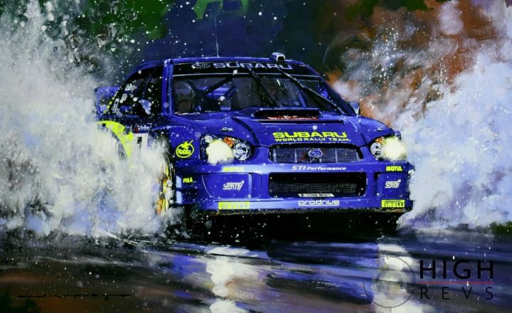 WORLD RALLY CHAMPIONS 2003 – Limited Art Prints by Nicholas Watts ...