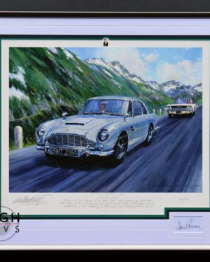In Pursuit of Goldfinger – Framed Print by Nicholas Watts