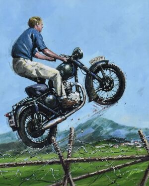 THE GREAT ESCAPE – Framed Collector’s Piece by Nicholas Watts