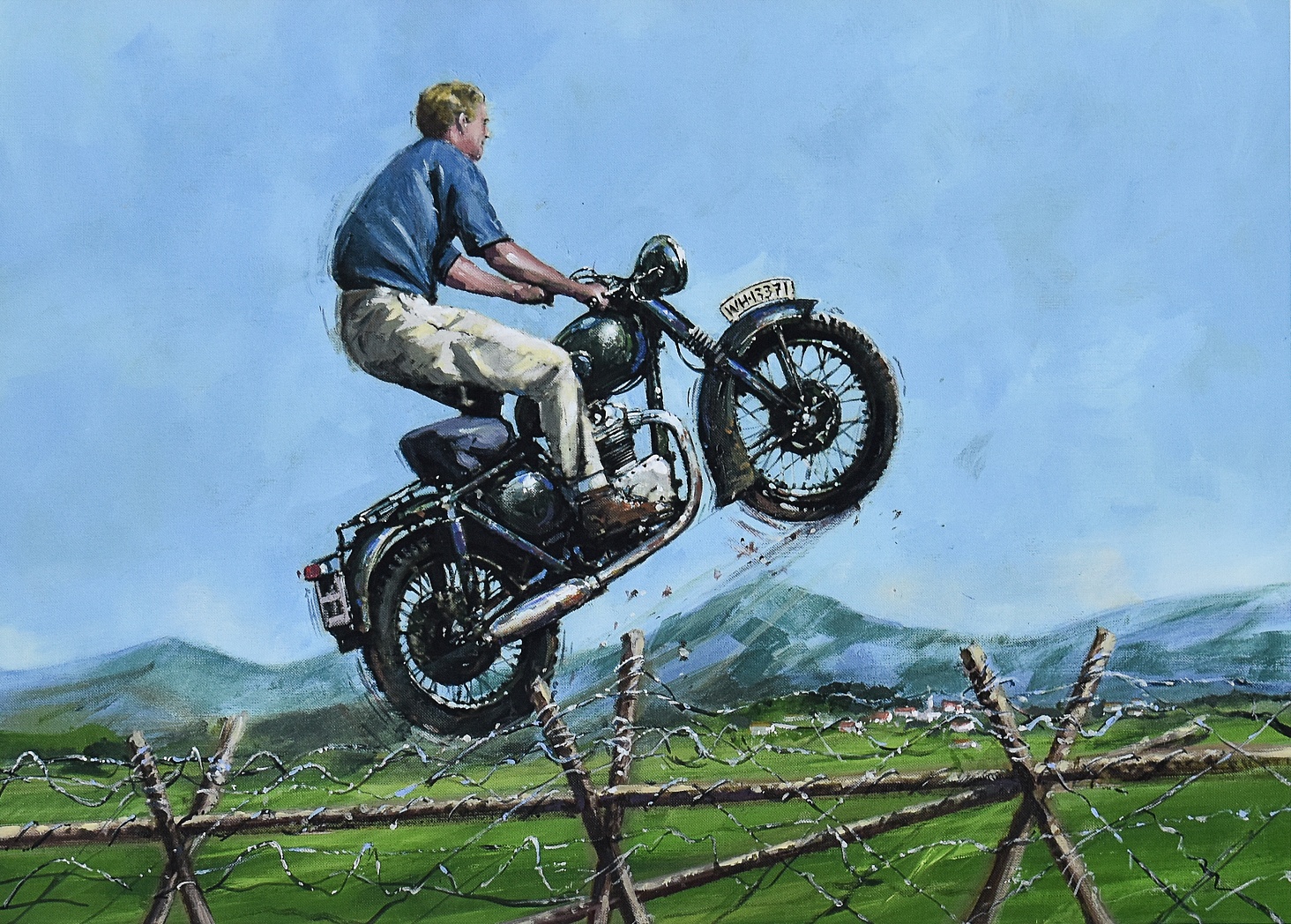 The Great Escape – Framed Collector’s Piece by Nicholas Watts