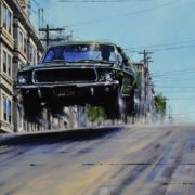 BULLITT GIVES CHASE – Limited Art Prints by Nicholas Watts