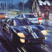 Ford GT40 scores historic victory at Le Mans 1966, image by Nicholas Watts