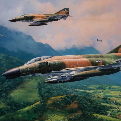 MiG Encounter – F-4 Phantom – Anthony Saunders