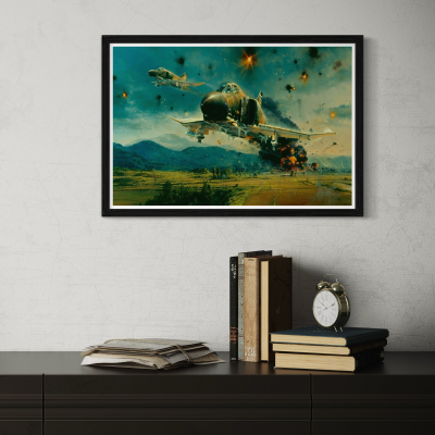 PHANTOM STRIKE – Limited Art Giclée on Canvas by Robert Taylor