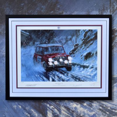MONTE CARLO RALLY 1964 – Framed Print by Nicholas Watts
