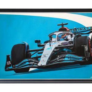 George Russell 2022 Original Painting – James Stevens