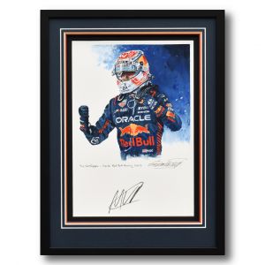 Max Verstappen Original Painting – Nicholas Watts