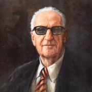 Enzo Ferrari Portrait Limited Edition Print by Alan Fearnley