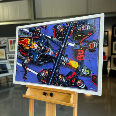 Max Verstappen F1 2019 Original Painting by James Stevens