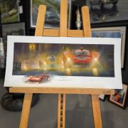 THRILL OF THE CHASE – Ferrari 512S Le Mans – Original Painting & Art Prints by Paul Dove