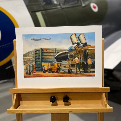 THE PHANTOMS OF UBON – Robin Olds F-4C Scat XVIII Vietnam War Art Prints by Keith Burns