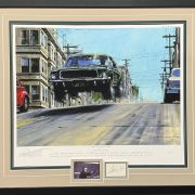 BULLITT GIVES CHASE – Framed Art Print By Nicolas Watts