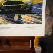 HISTORIC VICTORY FOR ASTON MARTIN – Le Mans 2007 – DBR9 Limited Art Prints by Nicholas Watts