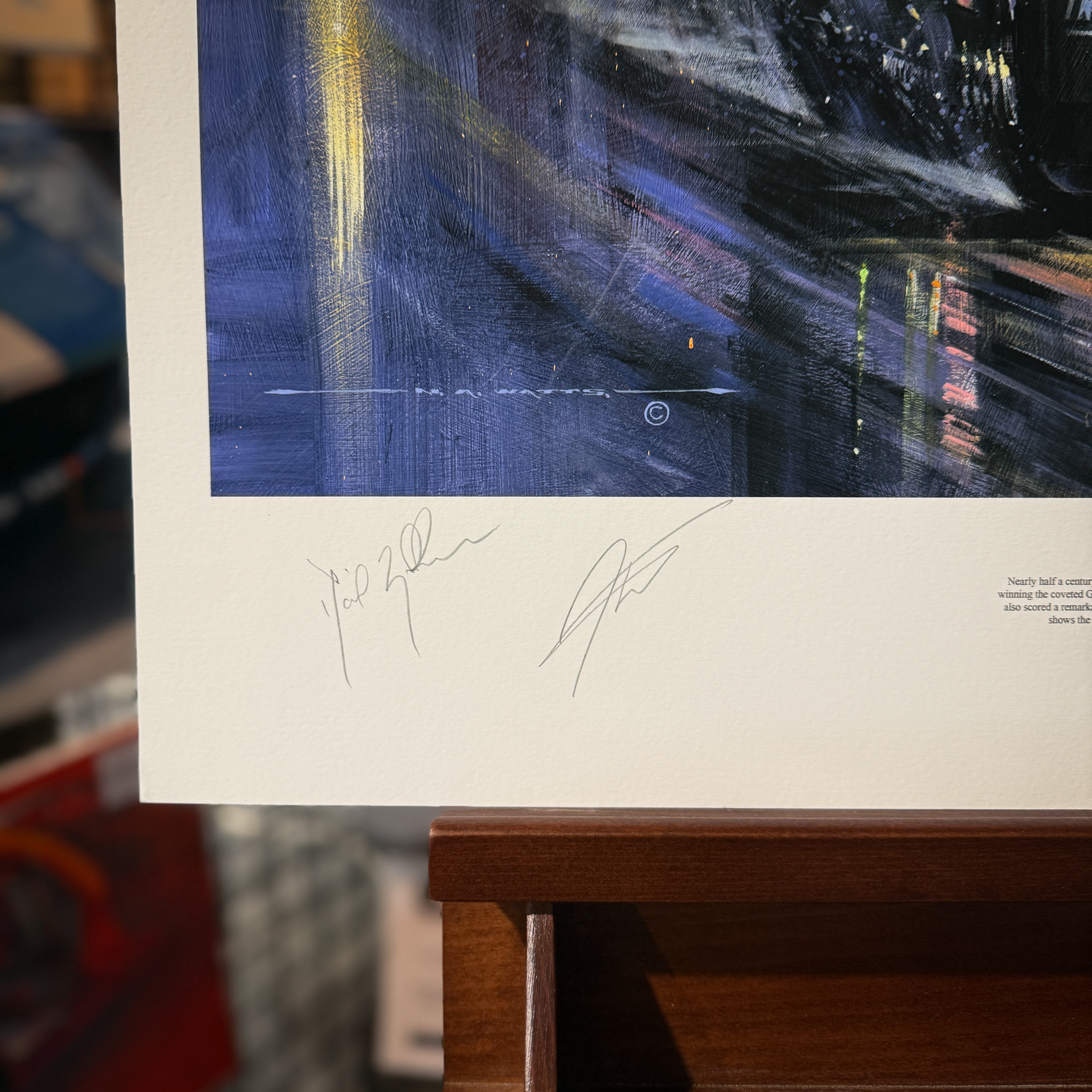 HISTORIC VICTORY FOR ASTON MARTIN – Le Mans 2007 – DBR9 Limited Art Prints by Nicholas Watts