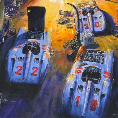 IN PREPARATION – Mercedes W196 Limited Art Prints by Nicholas Watts