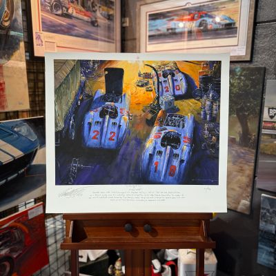 IN PREPARATION – Mercedes W196 Limited Art Prints by Nicholas Watts