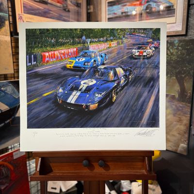Le Mans 1966 – First Win for Ford – Limited Art Prints by Nicholas Watts