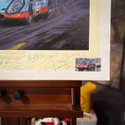 LE MANS 1970 – with 21 Signatures – Limited Art Print by Nicholas Watts