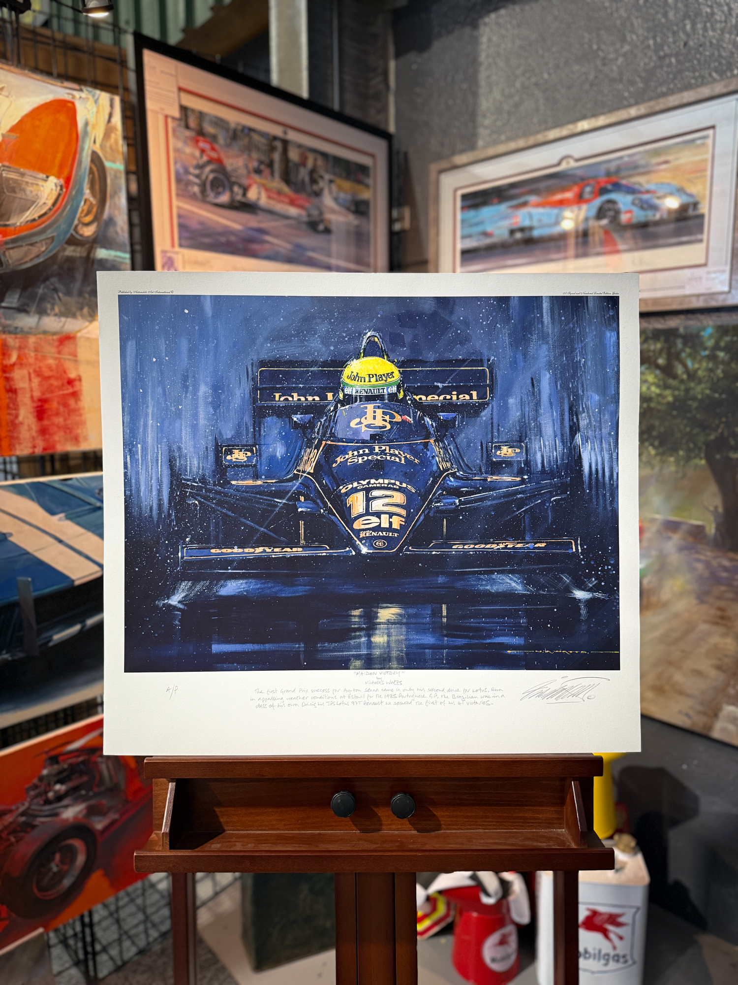 Maiden Victory by Nicholas Watts Limited Art Print