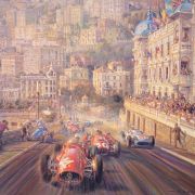 Monaco Magic by Alfredo de la Maria Art Print
