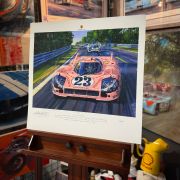 THE TRUFFELJAGER – Le mans 1971  – Porsche 917/20 Limited Art Prints by Nicholas Watts