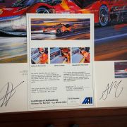 VICTORY FOR FERRARI – Le Mans 2023 – Limited Art Print by Nicholas Watts